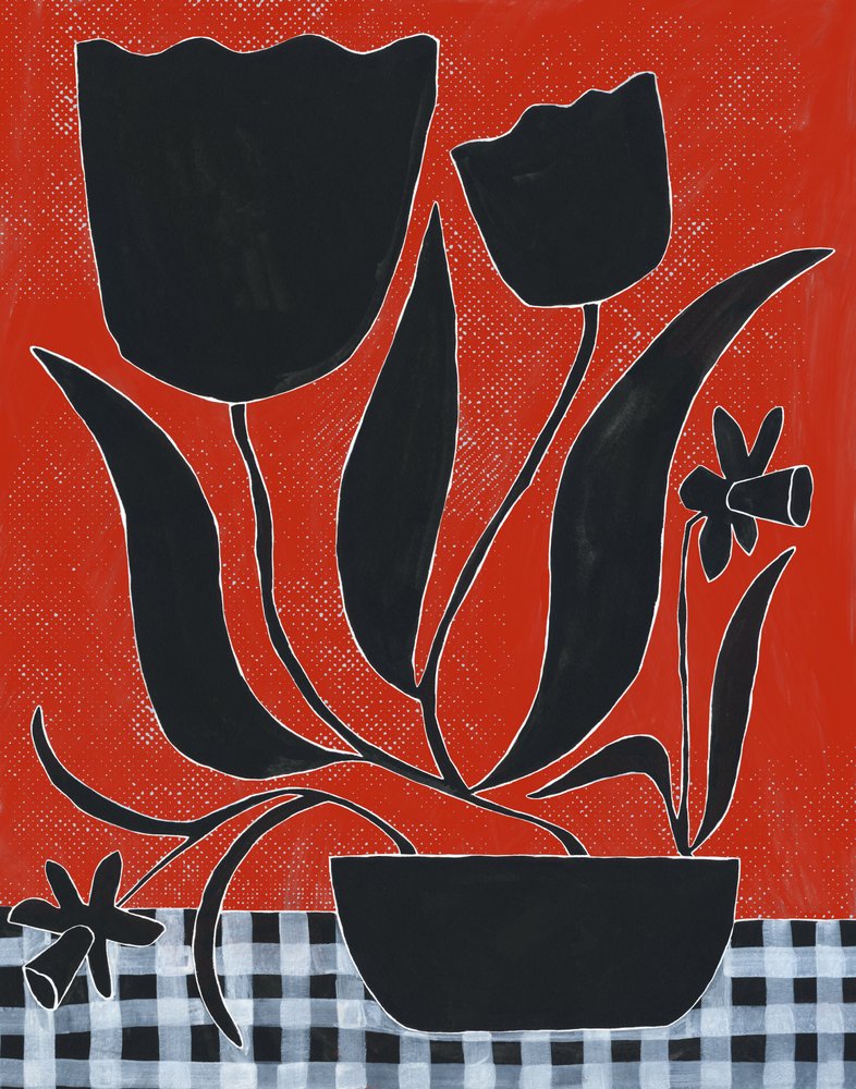 Folk Art Still Life by Susan Black