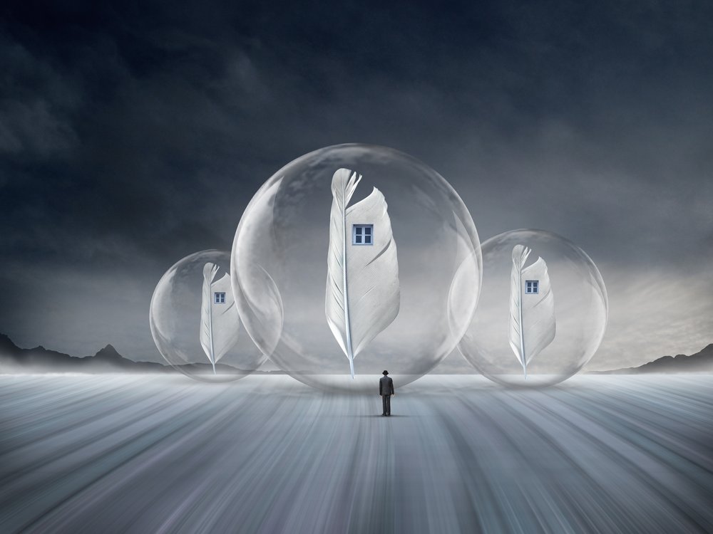 Dream Bubble Houses by Swarnendu Ghosh