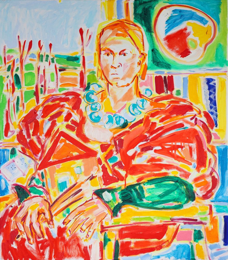 Vibrant Woman Portrait by Tamara Jare