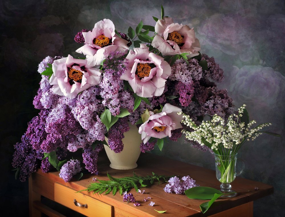 Spring Floral Still Life by Tatyana Skorokhod