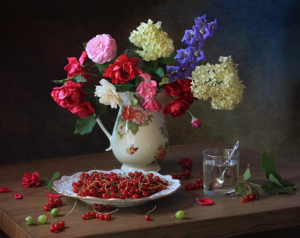 Summer Floral Still Life by Tatyana Skorokhod