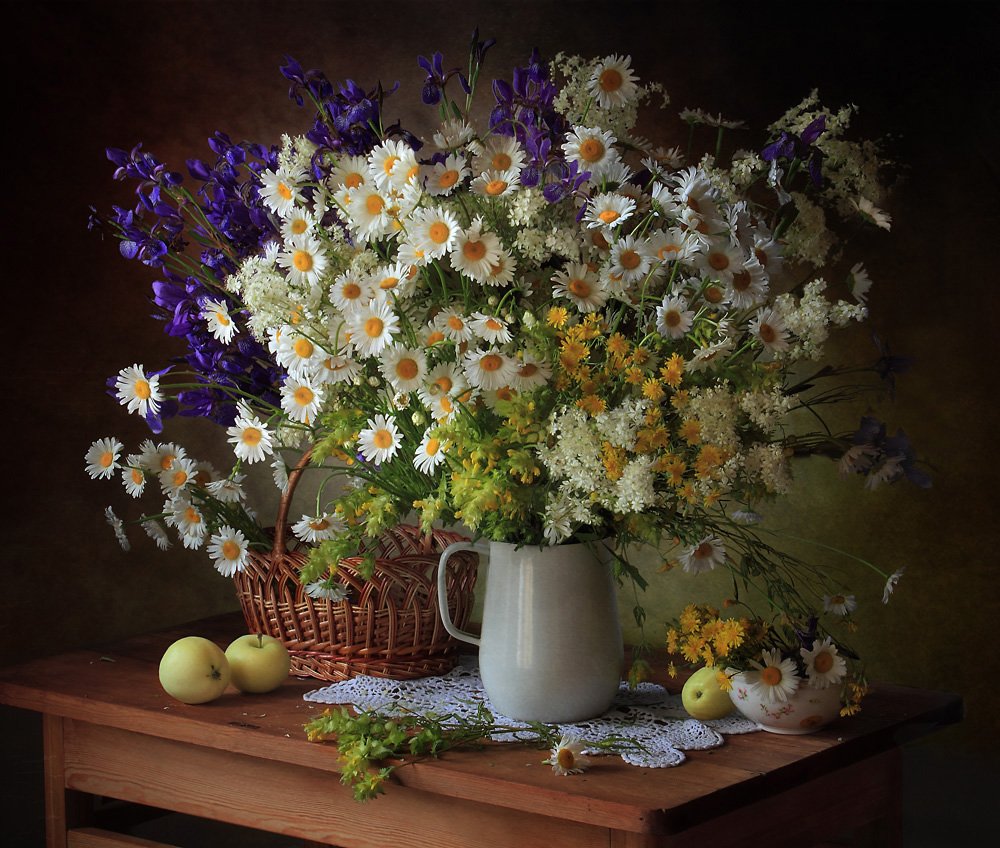 Summer Wildflower Still Life by Tatyana Skorokhod