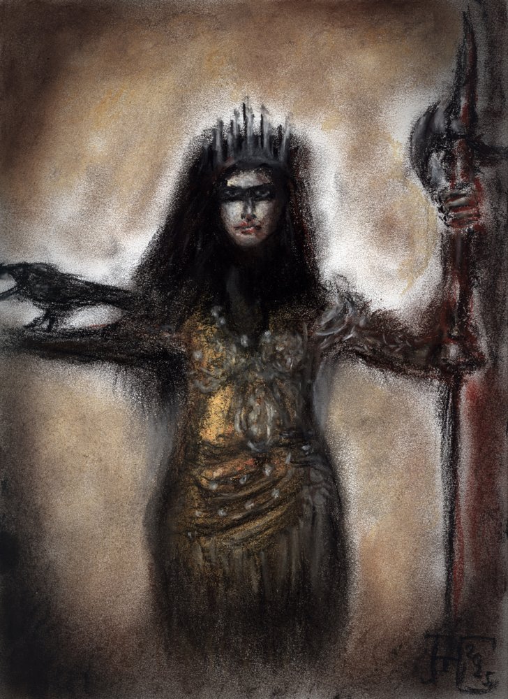 Dark Fantasy Queen by Tim Hoinkis