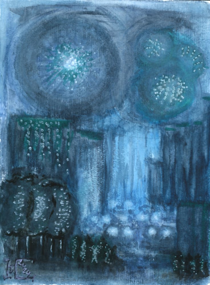 Everything Turns Blue by Tim Hoinkis