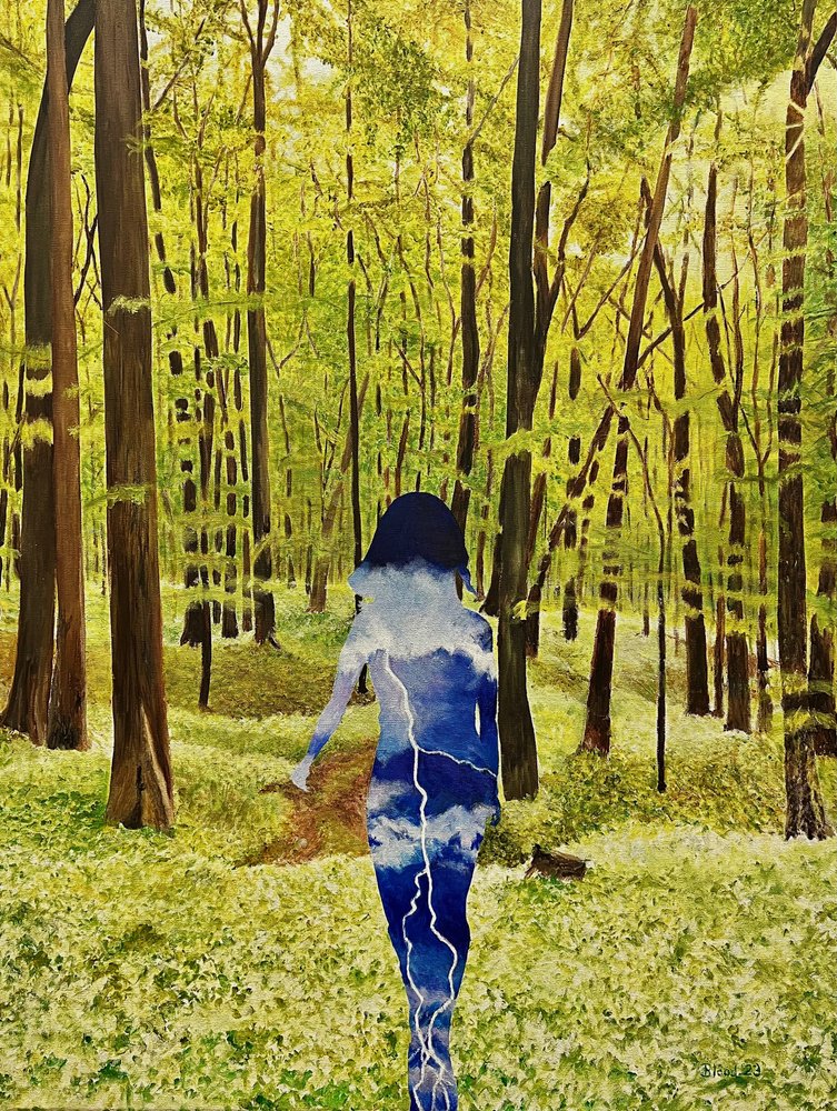 Inner Storm Forest Walk by Tom Blood
