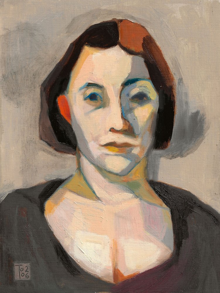 Expressive Female Portrait by Tore Bahnson