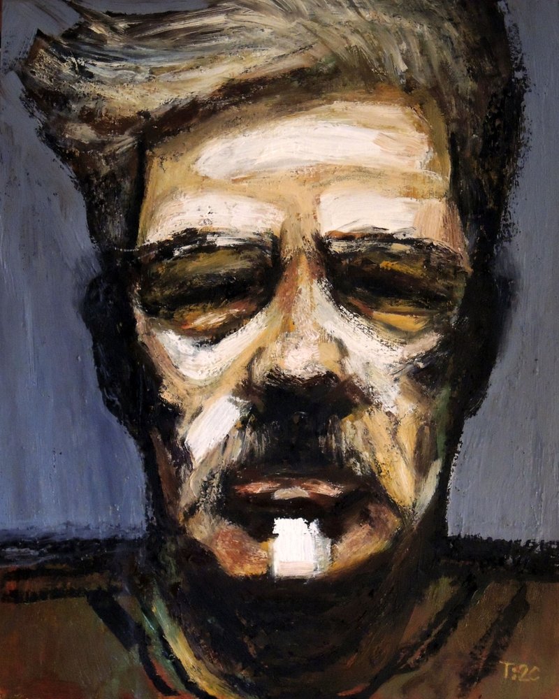Gritty Male Portrait by Tore Bahnson