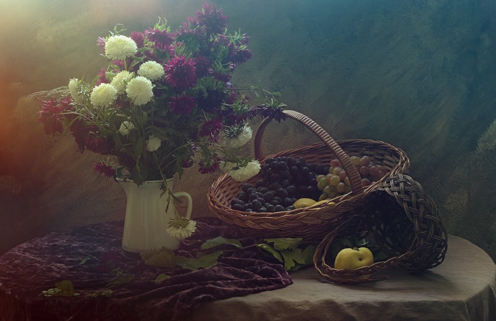 Autumn Harvest Still Life by UstinaGreen