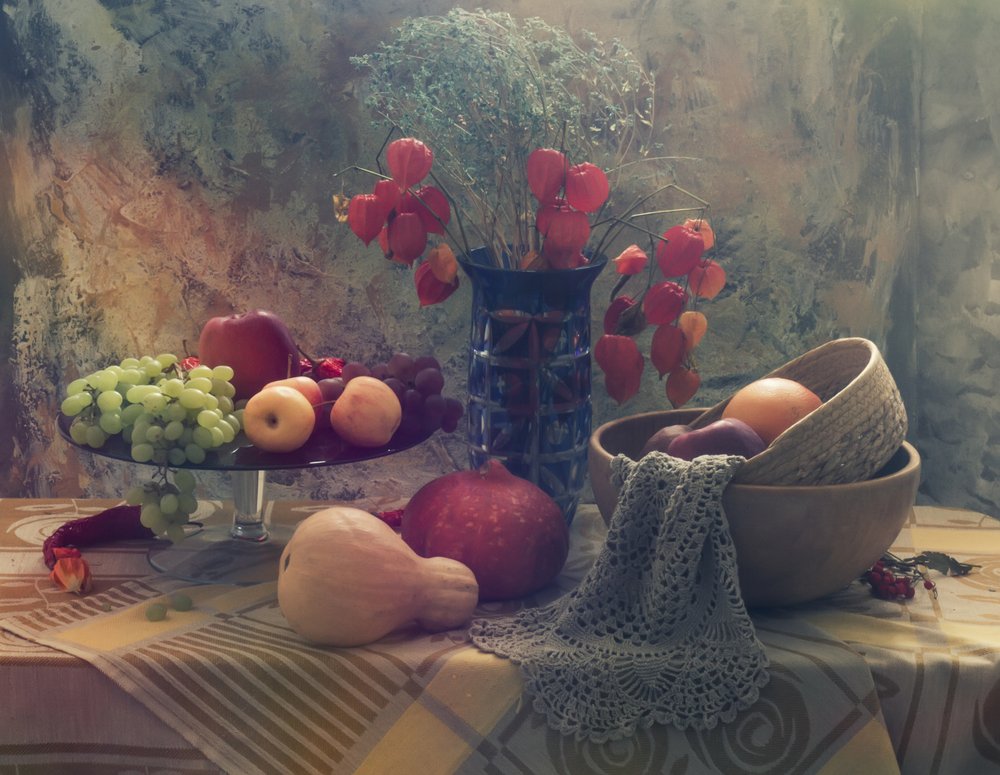 Rustic Autumn Bounty by UstinaGreen