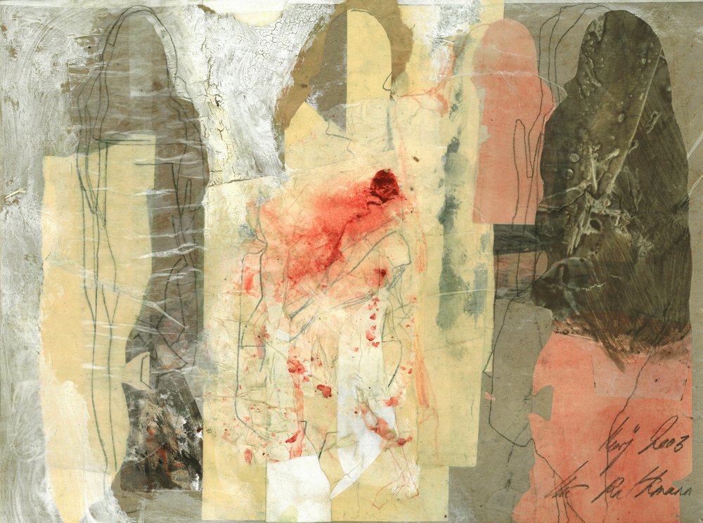 Emotional Figures Abstract by Ute Rathmann