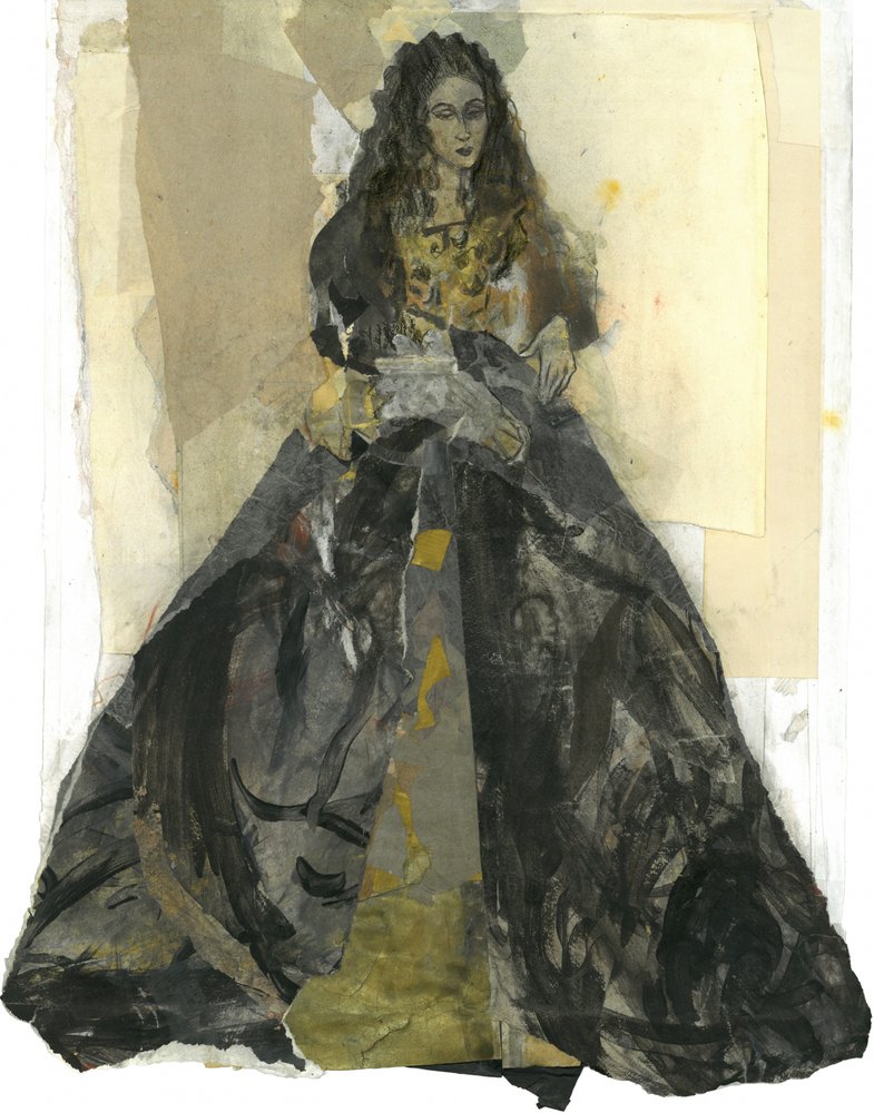 Mysterious Lady Gown by Ute Rathmann