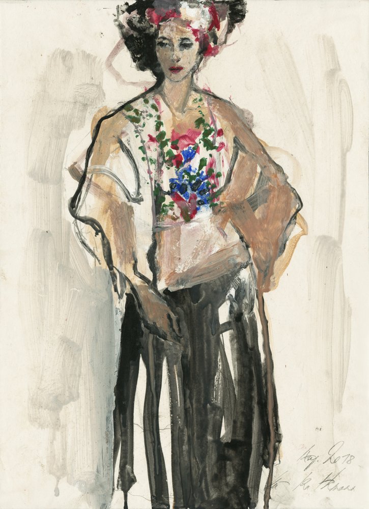 Vibrant Floral Fashion by Ute Rathmann