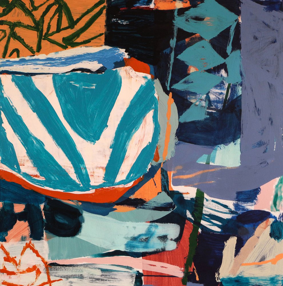 Colorful Abstract Shapes by Vered Gersztenkorn