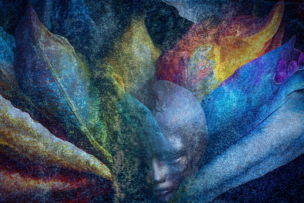 Vibrant Fantasy Face by Yasutaka Sameshima