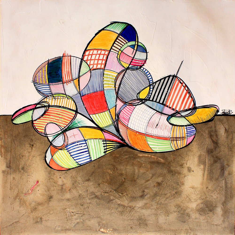 Colorful Abstract Shapes by andrea de ranieri