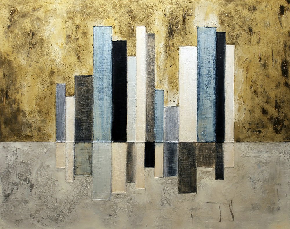 Golden Urban Reflections by andrea de ranieri