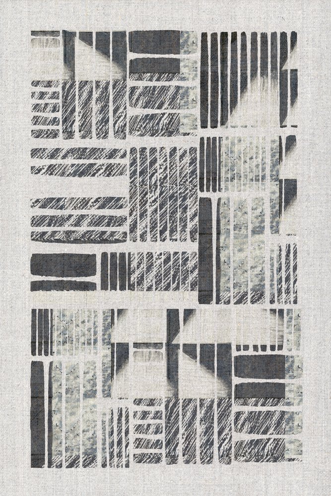 Abstract Block Pattern by cartissi