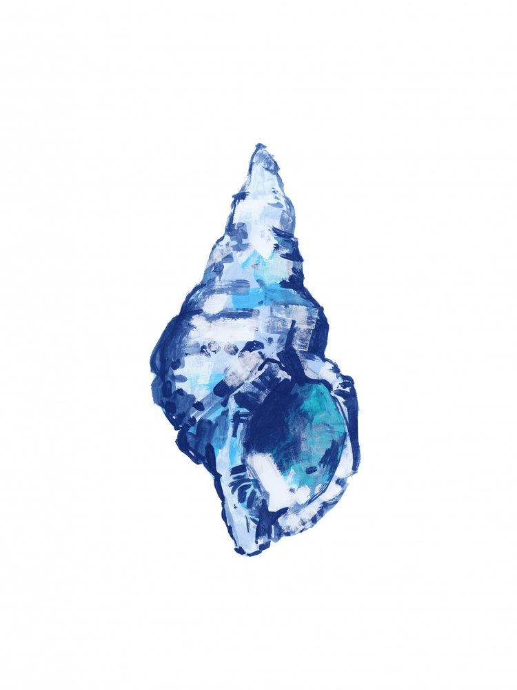 Abstract Blue Shell by cartissi