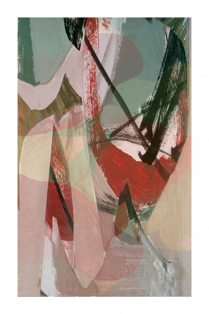 Abstract Brushstroke Harmony by cartissi