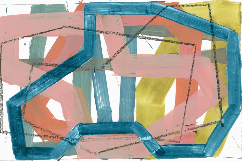 Abstract Geometric Strokes by cartissi
