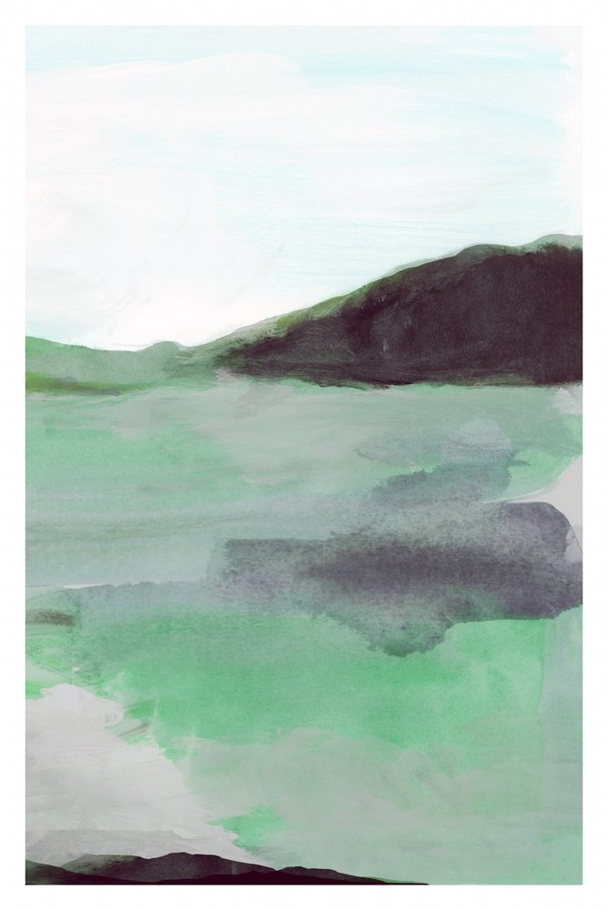 Abstract Misty Landscape by cartissi