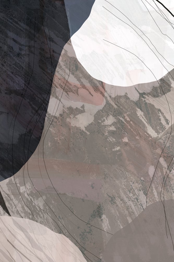 Abstract Mountain Layers by cartissi