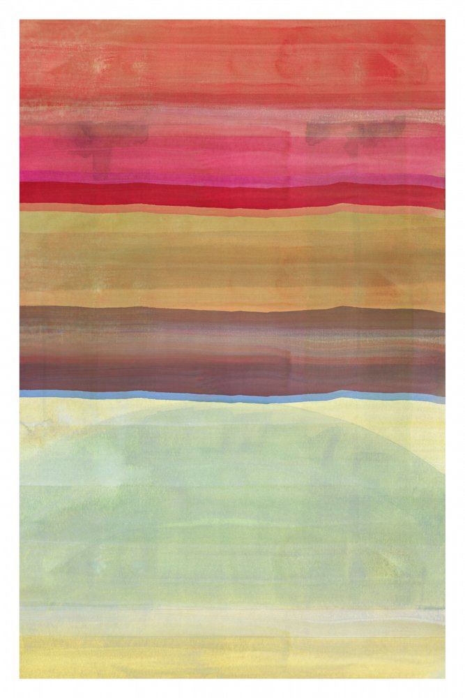Abstract Sunset Landscape by cartissi