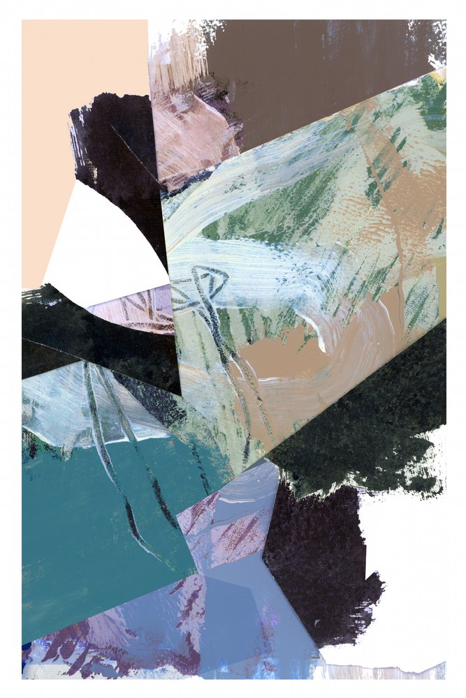 Abstract Textured Shapes by cartissi