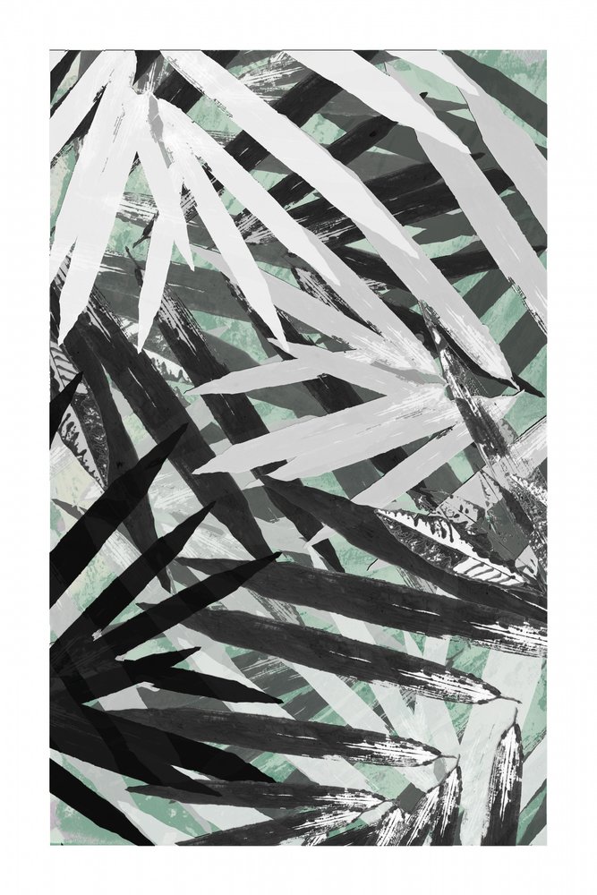 Abstract Tropical Foliage by cartissi