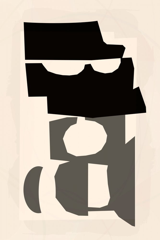 Bold Abstract Composition by cartissi