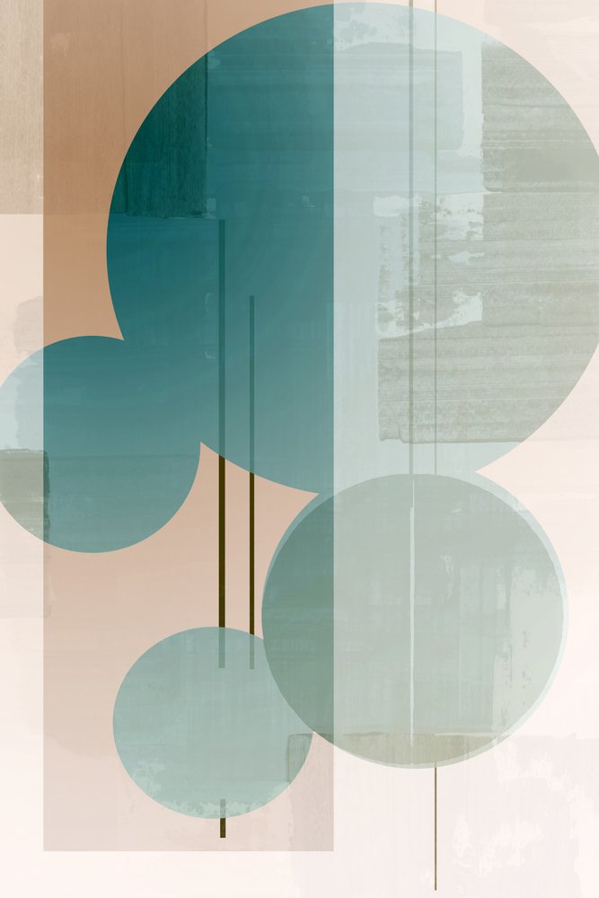 Calm Geometric Circles by cartissi