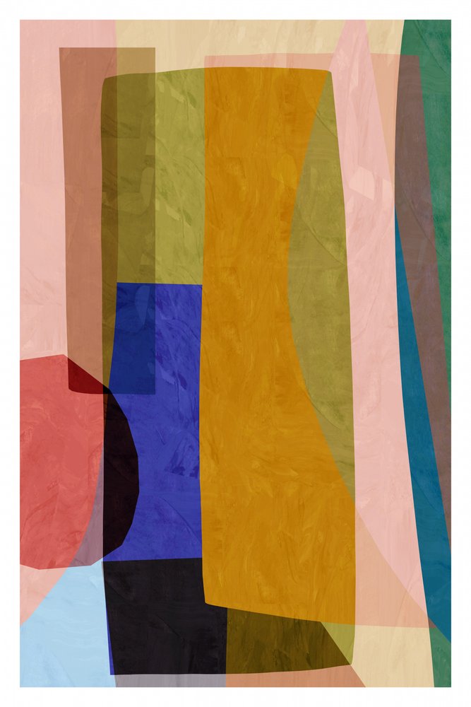 Colorful Layered Geometry by cartissi