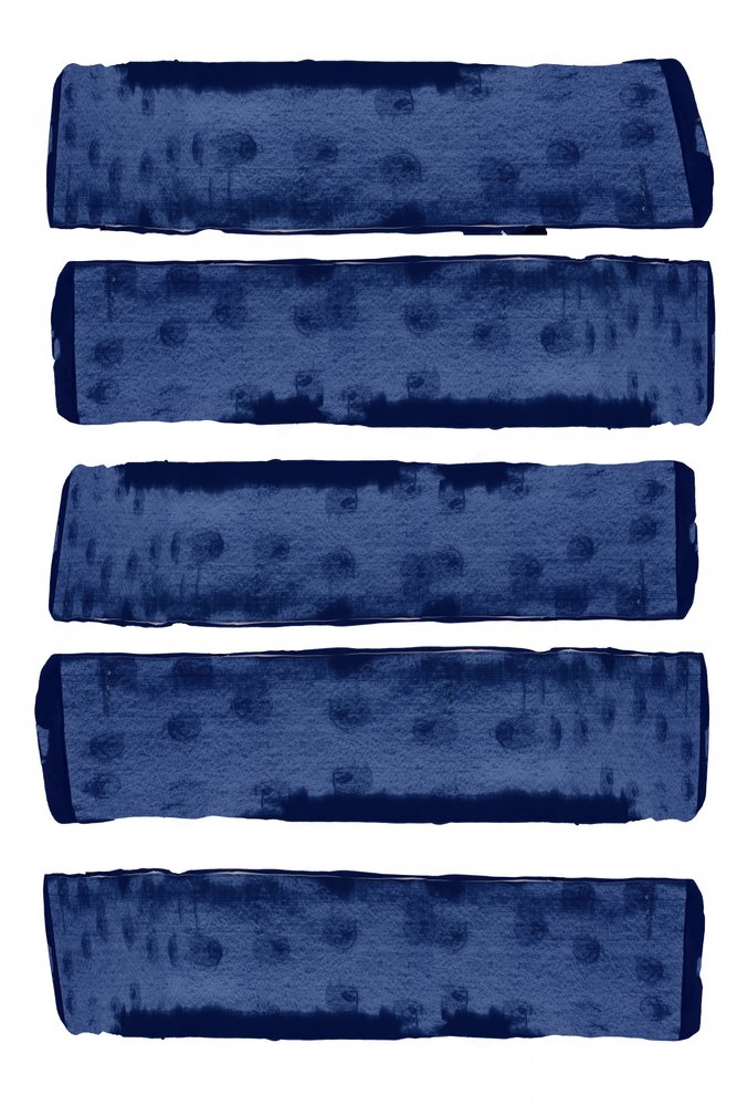 Dark Blue Brush Strokes by cartissi