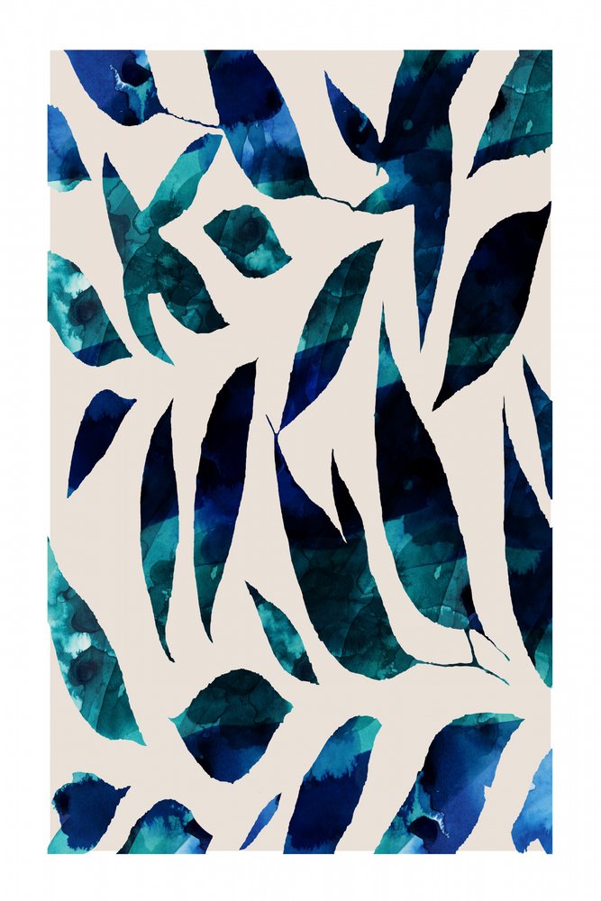 Deep Blue Botanicals by cartissi