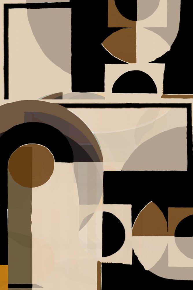 Earthy Geometric Abstraction by cartissi