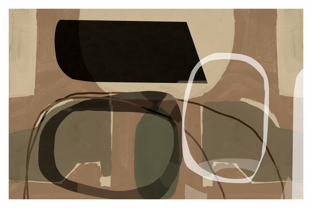 Earthy Organic Shapes by cartissi