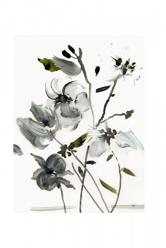 Elegant Abstract Flowers by cartissi