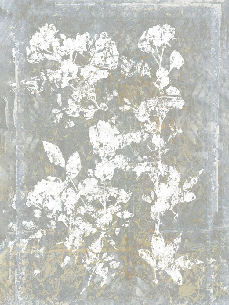 Faded Floral Silhouette by cartissi