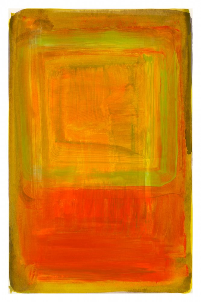 Fiery Abstract Glow by cartissi