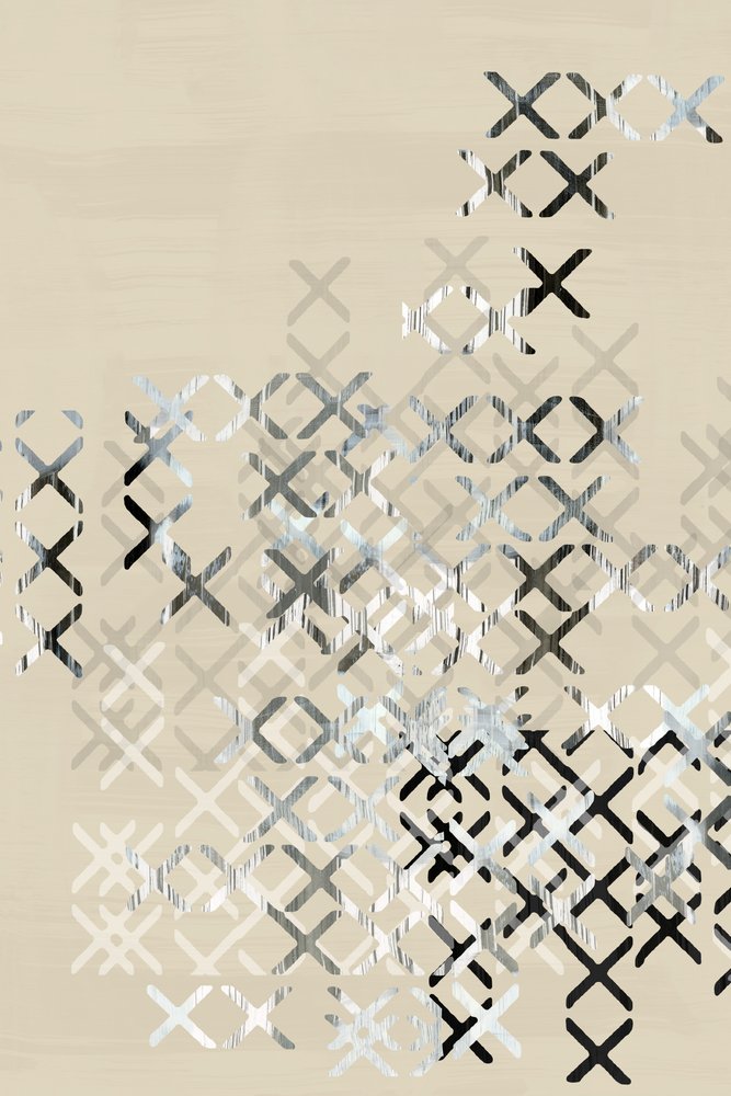 Geometric XOXO Grid by cartissi