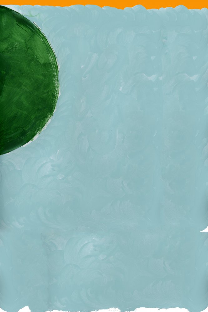 Green Circle Blue Calm by cartissi