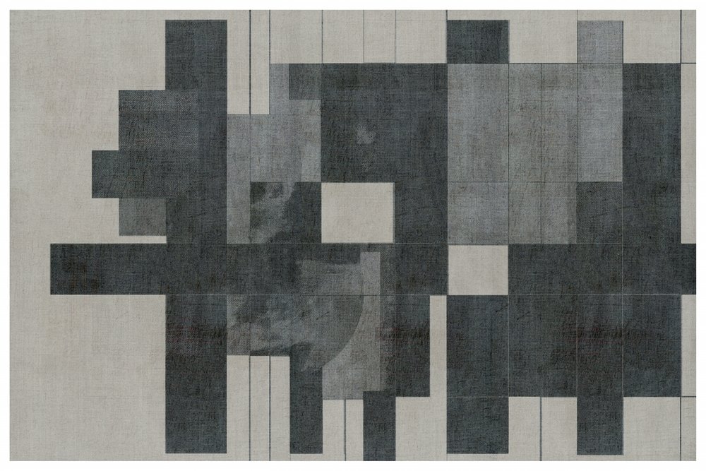 Layered Grey Abstract by cartissi