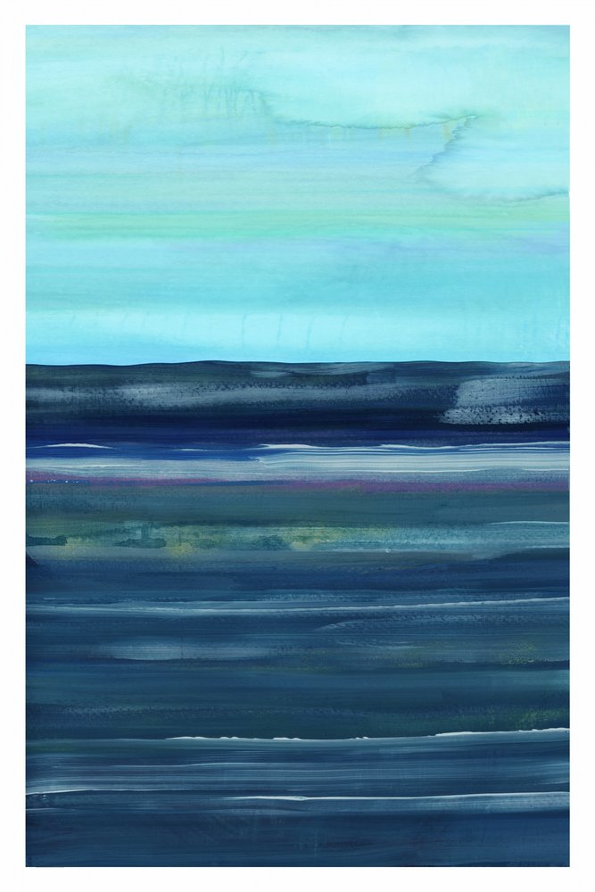 Layered Ocean Blues by cartissi