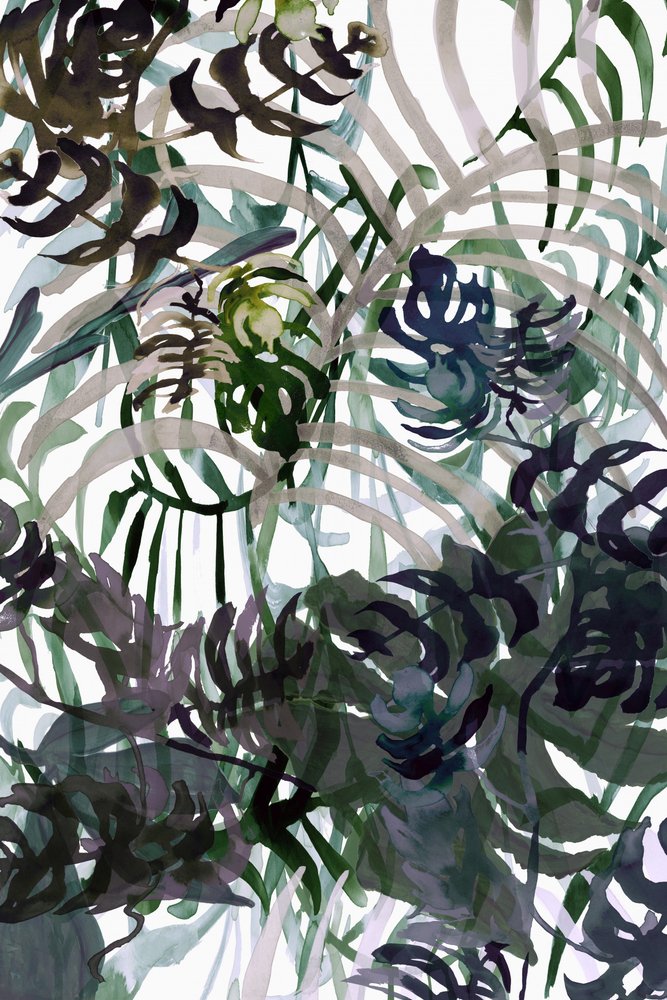 Lush Tropical Greenery by cartissi