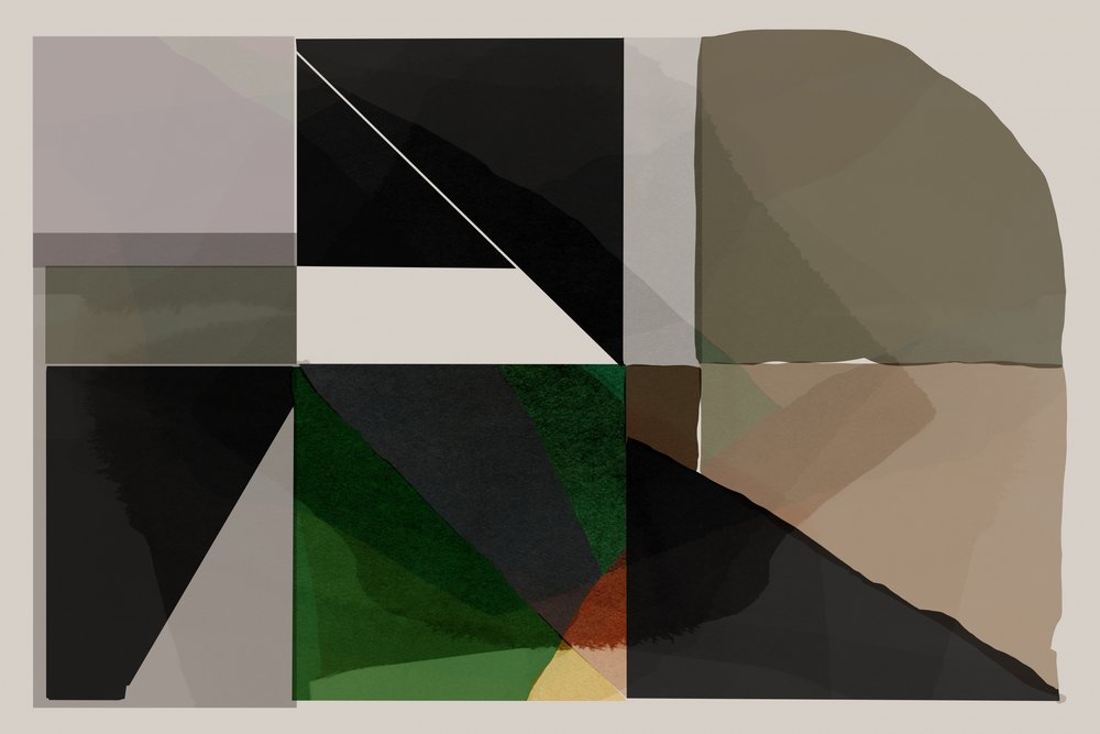 Modern Abstract Shapes by cartissi