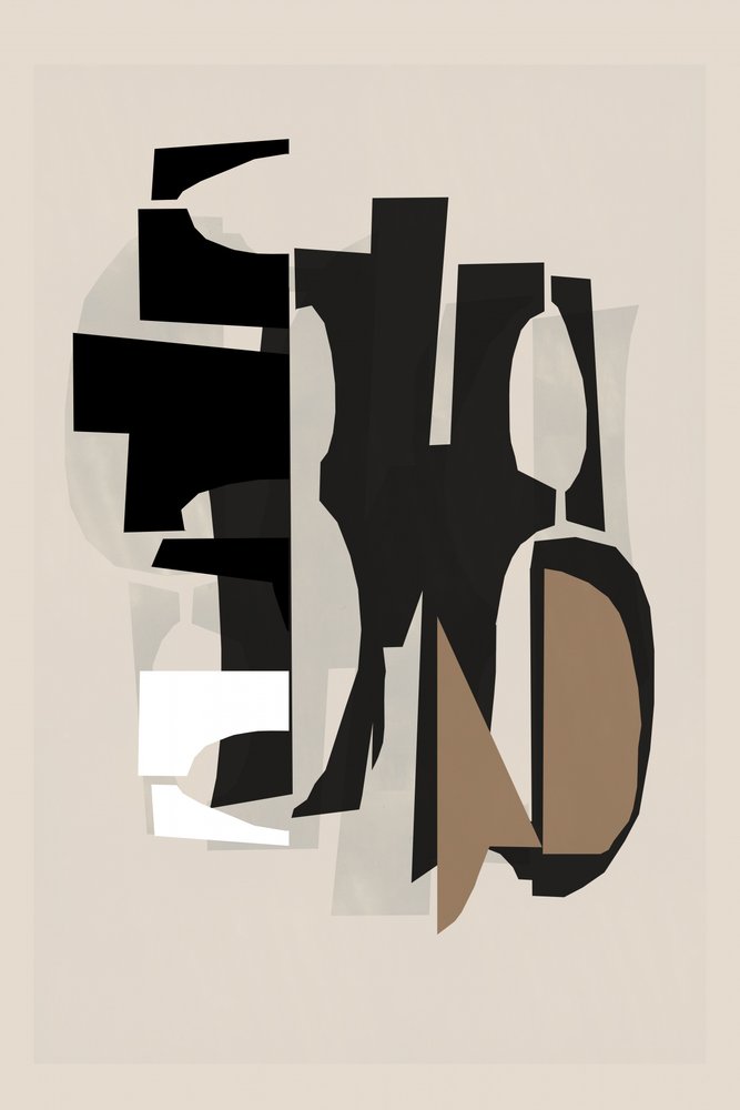Modern Abstract Shapes by cartissi