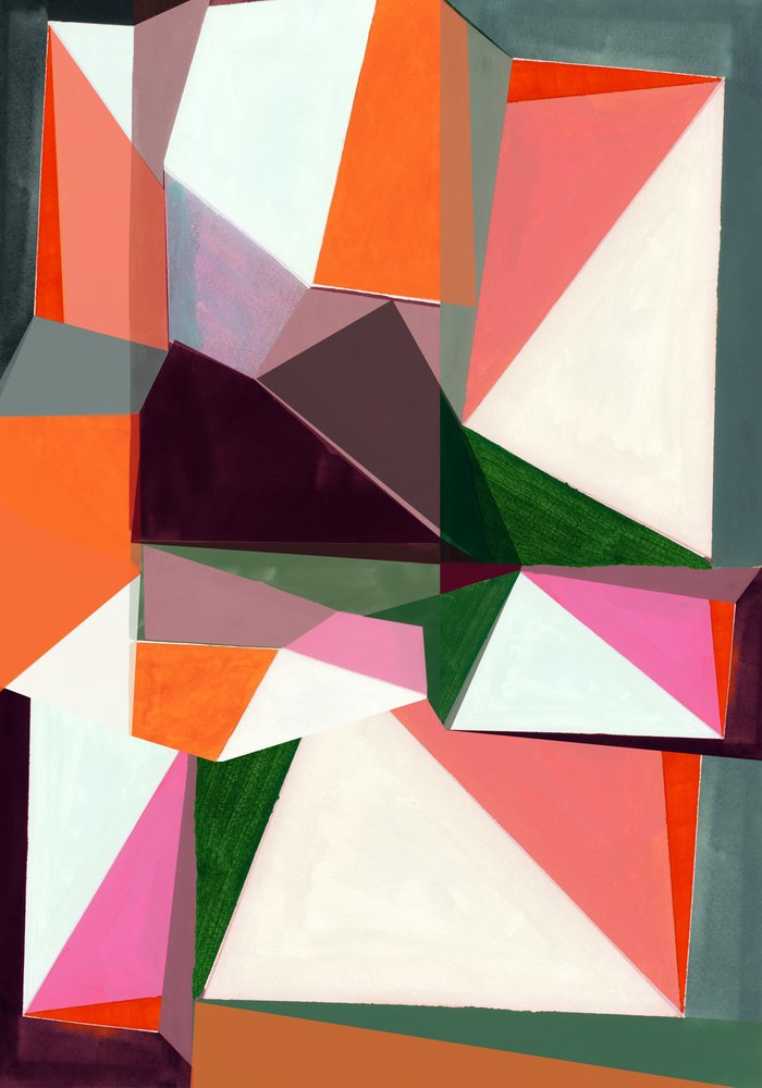 Modern Geometric Shapes by cartissi