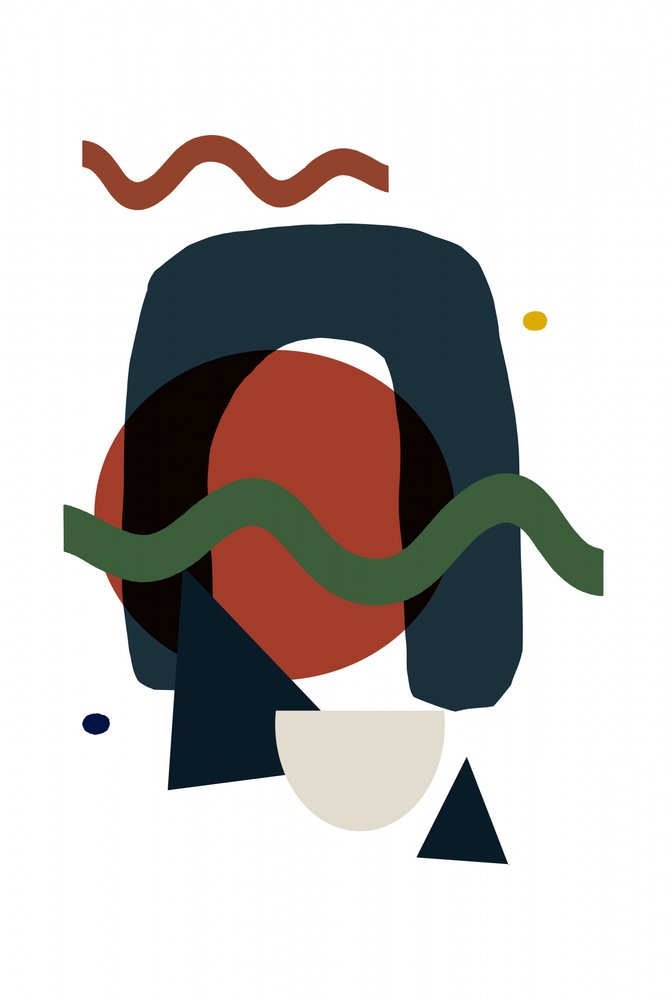 Modern Organic Shapes by cartissi