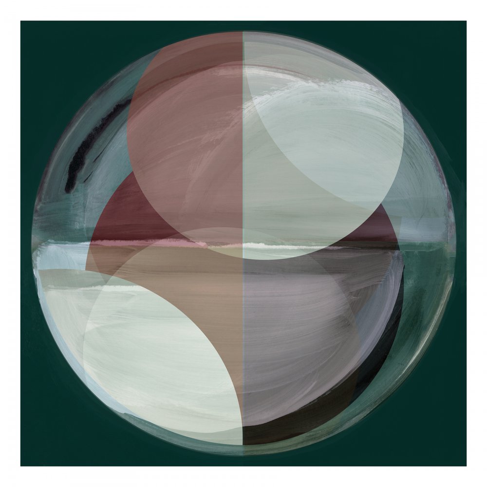 Muted Overlapping Circles by cartissi