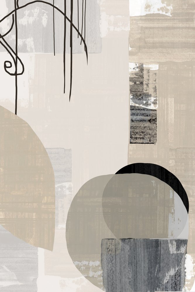 Neutral Abstract Shapes by cartissi